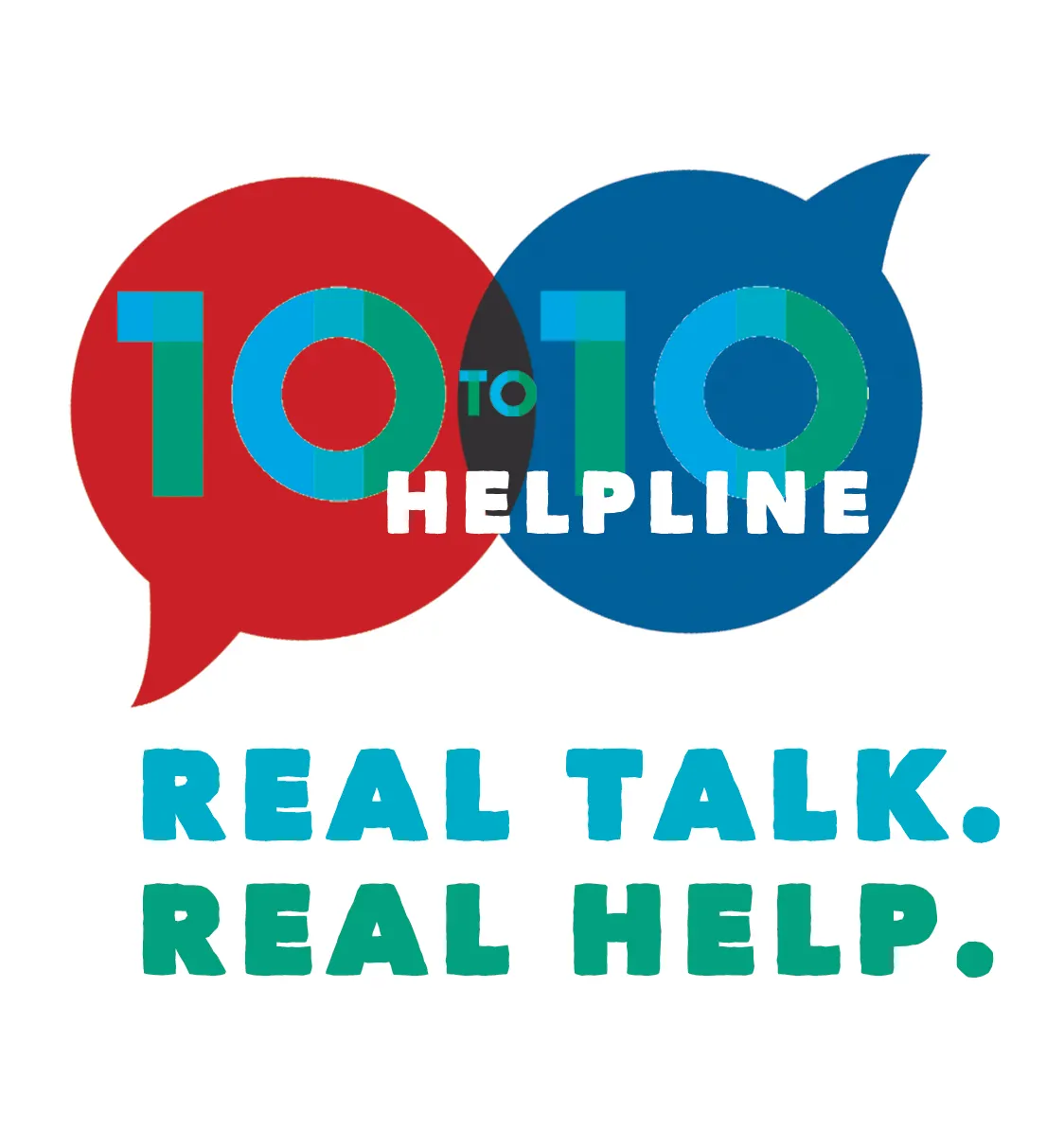 The 10 to 10 Helpline Logo